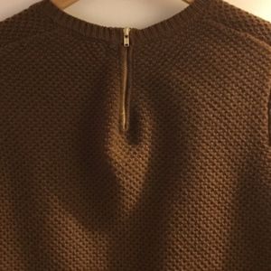 J. Crew Sweaters - J.Crew white shirt tail overlay sweater pullover J. Crew Sweaters - J.Crew white shirt tail overlay sweater pullover